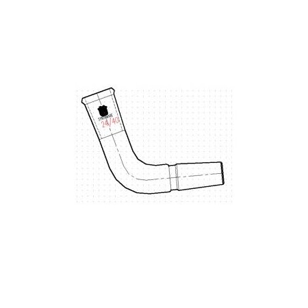 Synthware ADAPTER, DISTILLATION, BENT, 105 Degree, 24/40 A412440